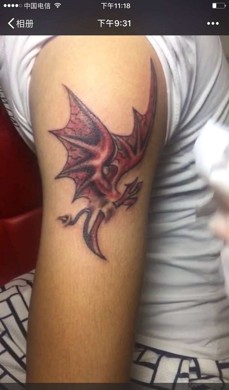 血蝙蝠，印江客人，纹身图片