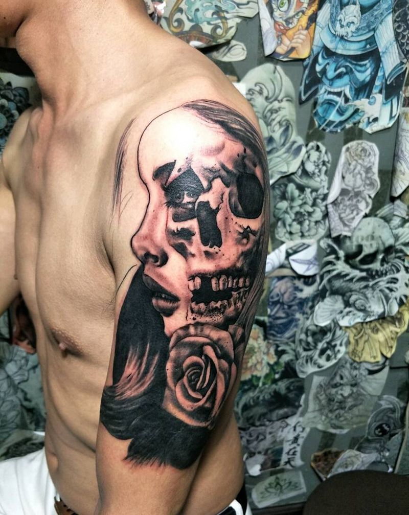 未完成下次继续纹身图片