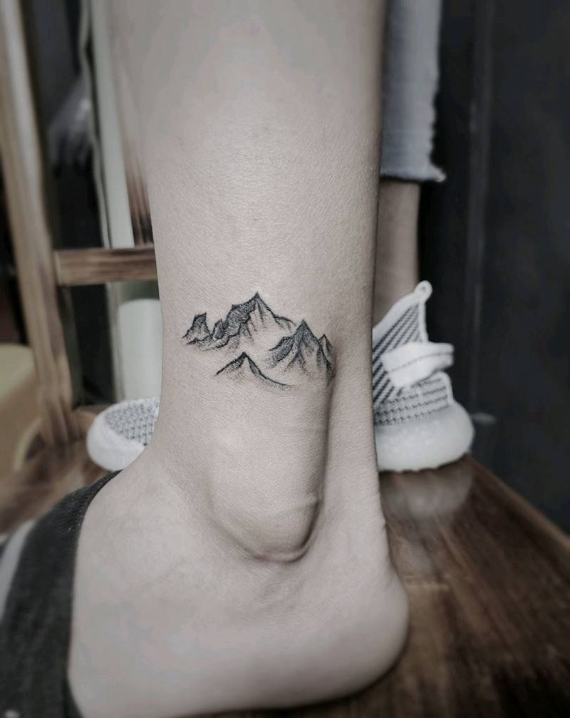 山纹身图片_创意纹身图案