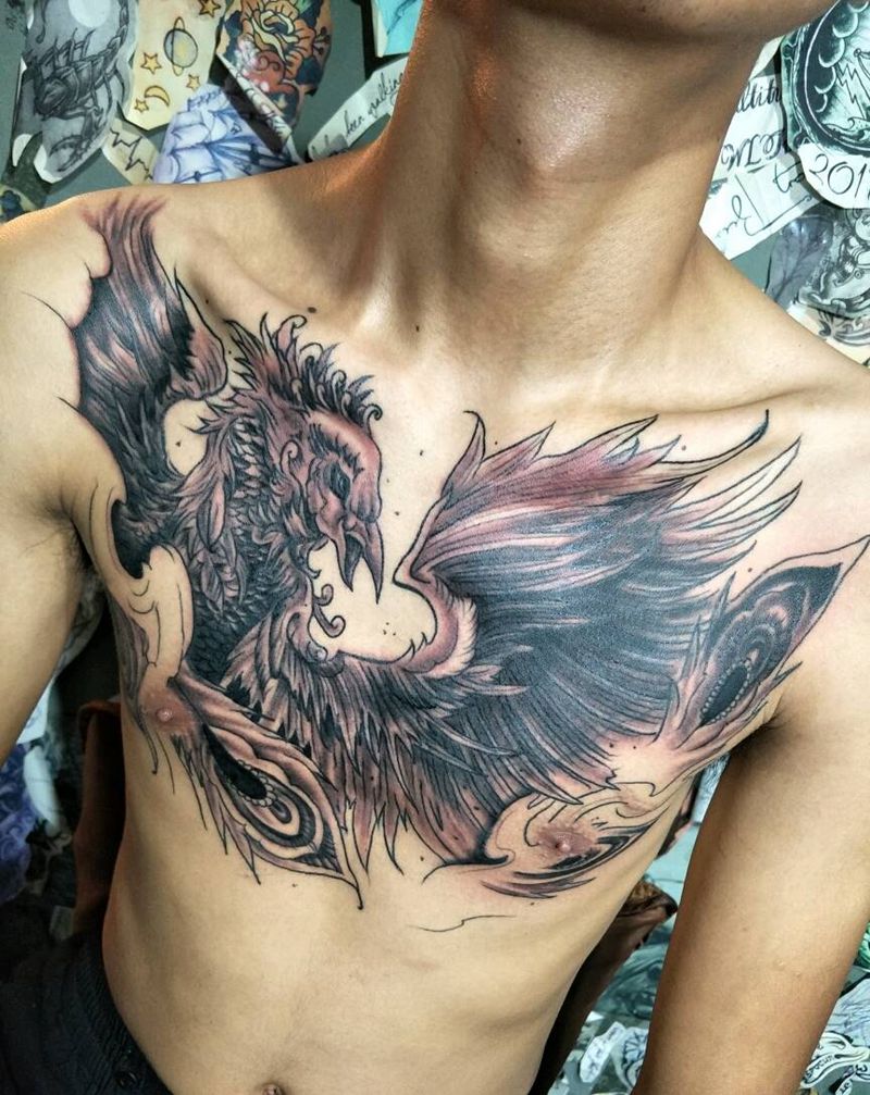 遮盖失败纹身未完成纹身图片