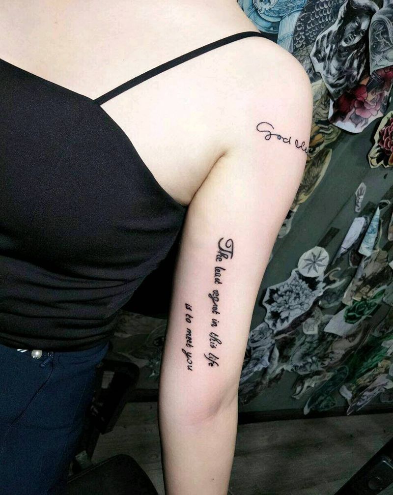 修改英文纹身图片