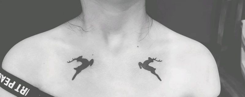 .纹身图片_胸部纹身图案