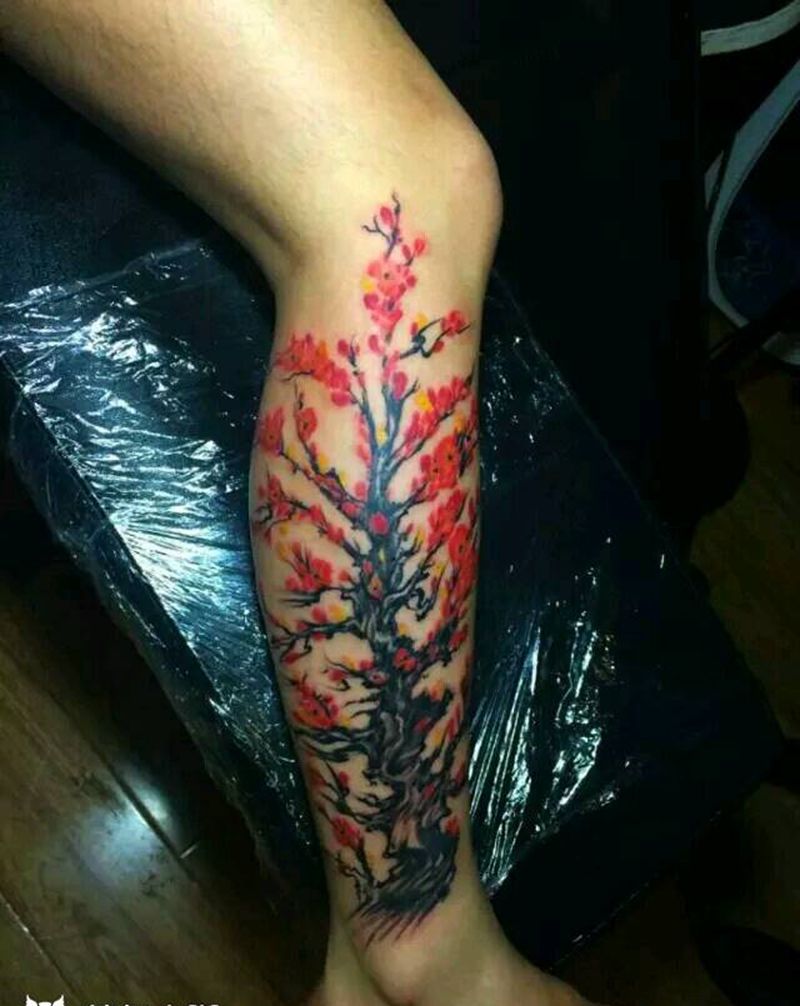 梅花微信944469684纹身图片