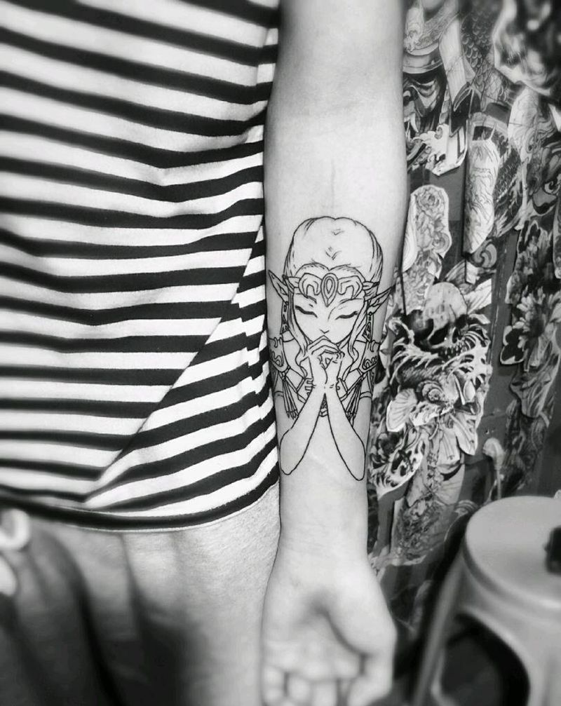 小精灵纹身图片