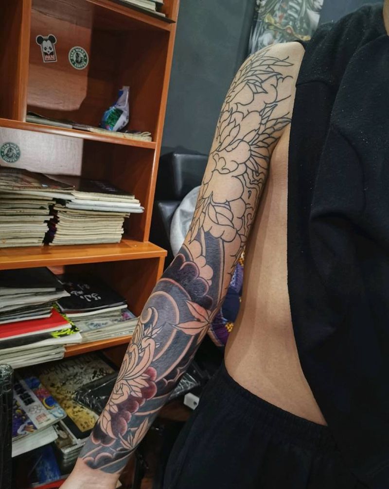 未完成目前12小时纹身图片