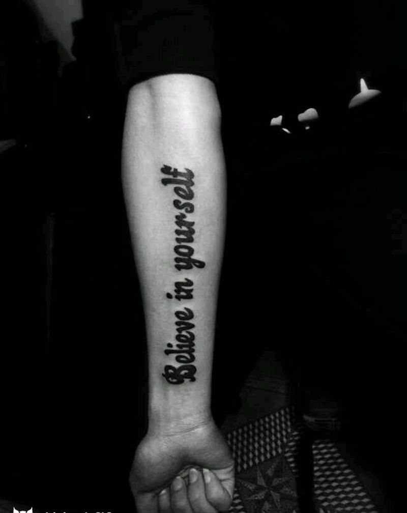 个性英文纹身图片