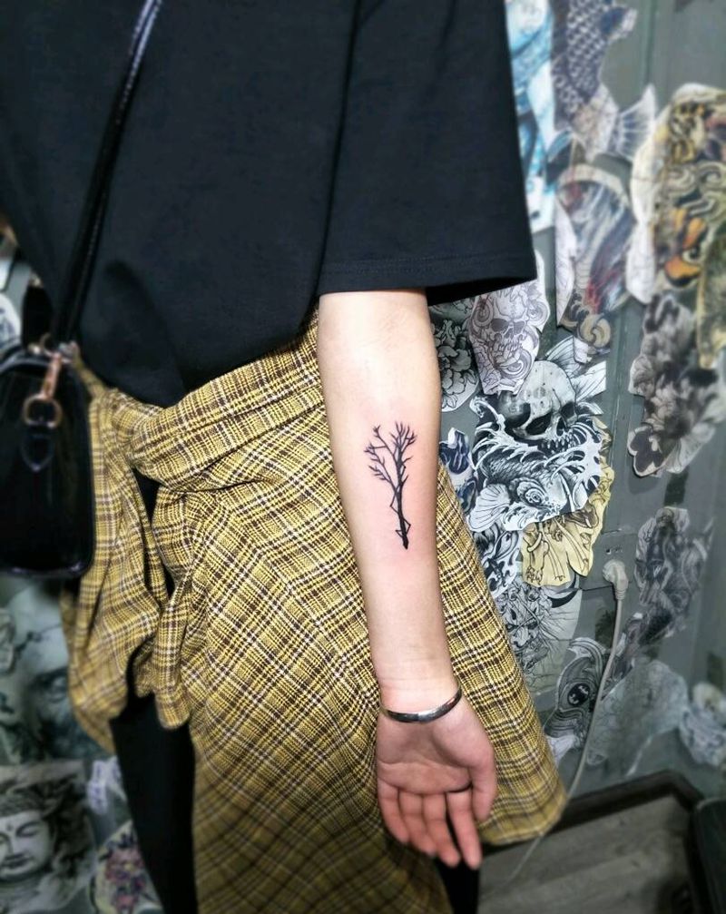 个性树微信944469684纹身图片