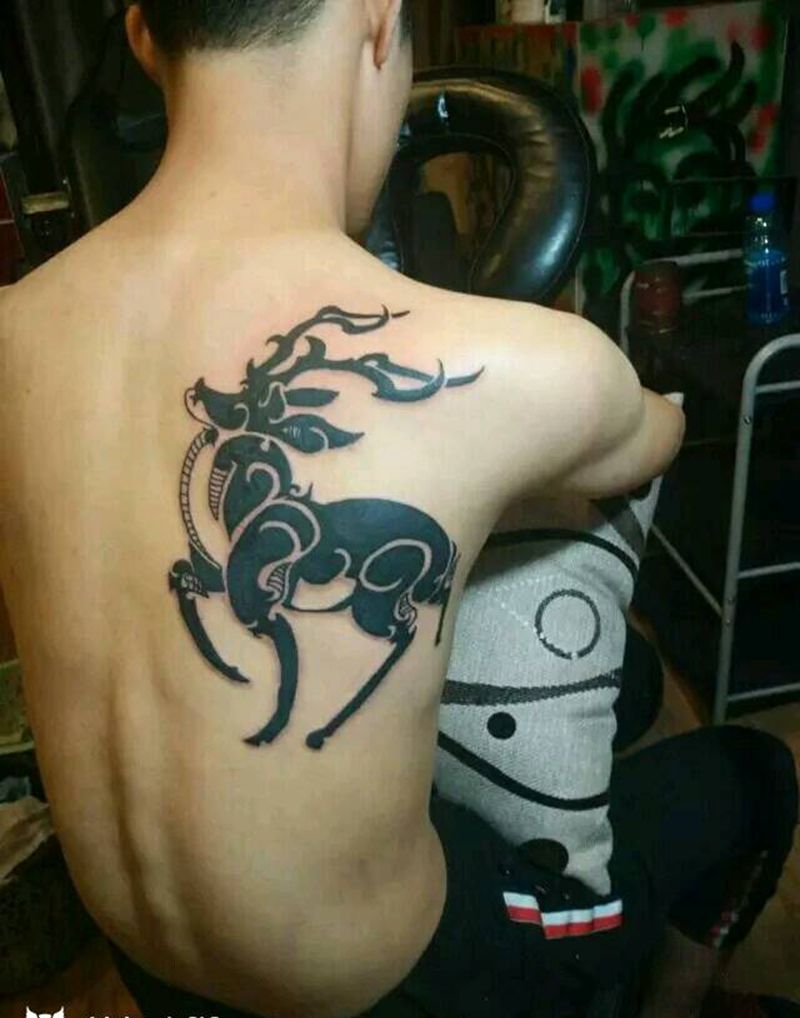 小鹿微信944469684纹身图片