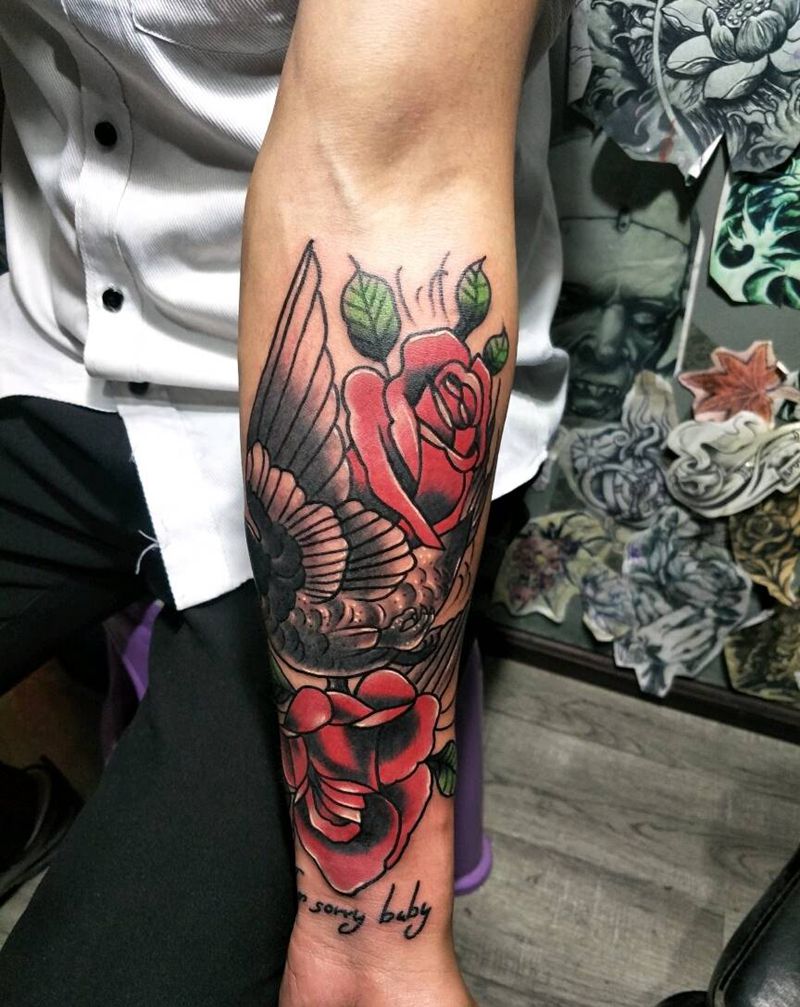 燕子,微信944469684纹身图片