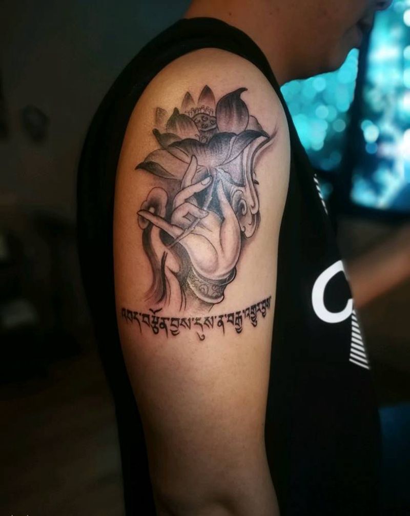 吉祥如意纹身图片