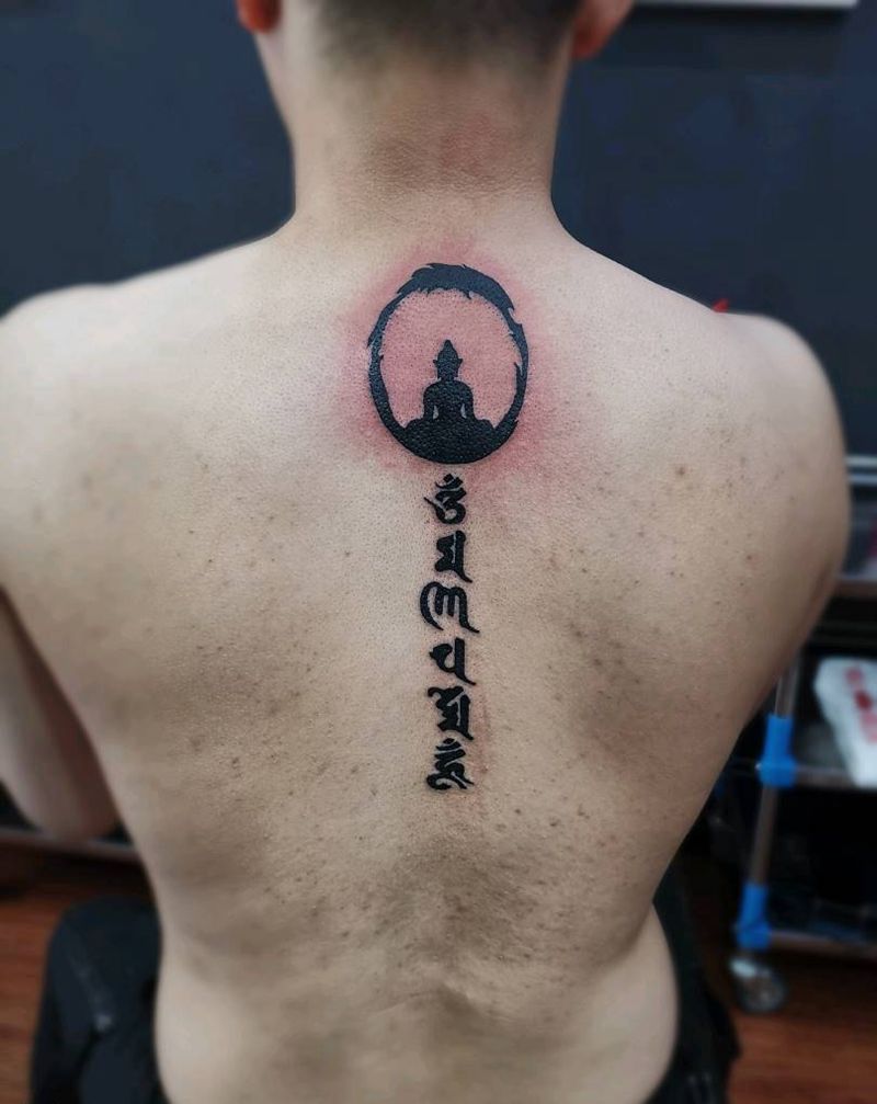 抽象图腾文字纹身图片_抽象以文字纹身图案