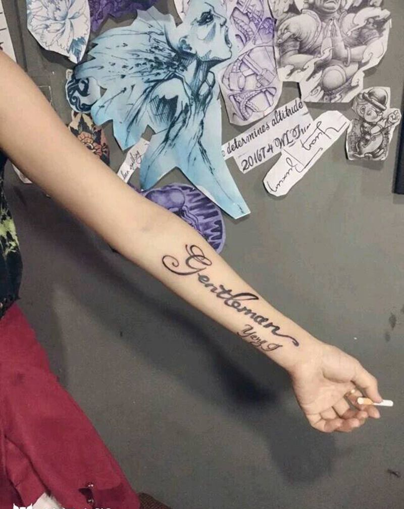 英文纹身图片