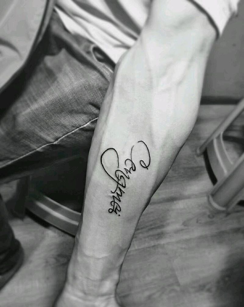 小英文纹身图片