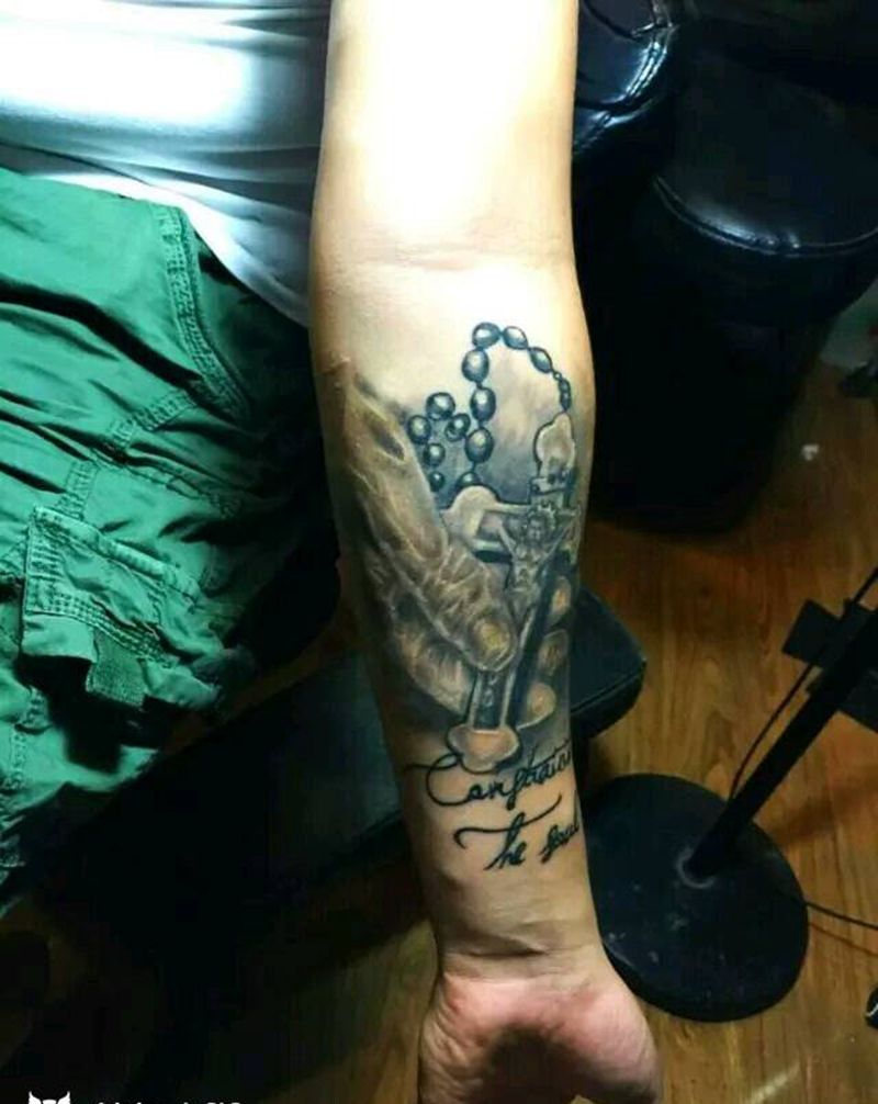 祈祷微信944469684纹身图片