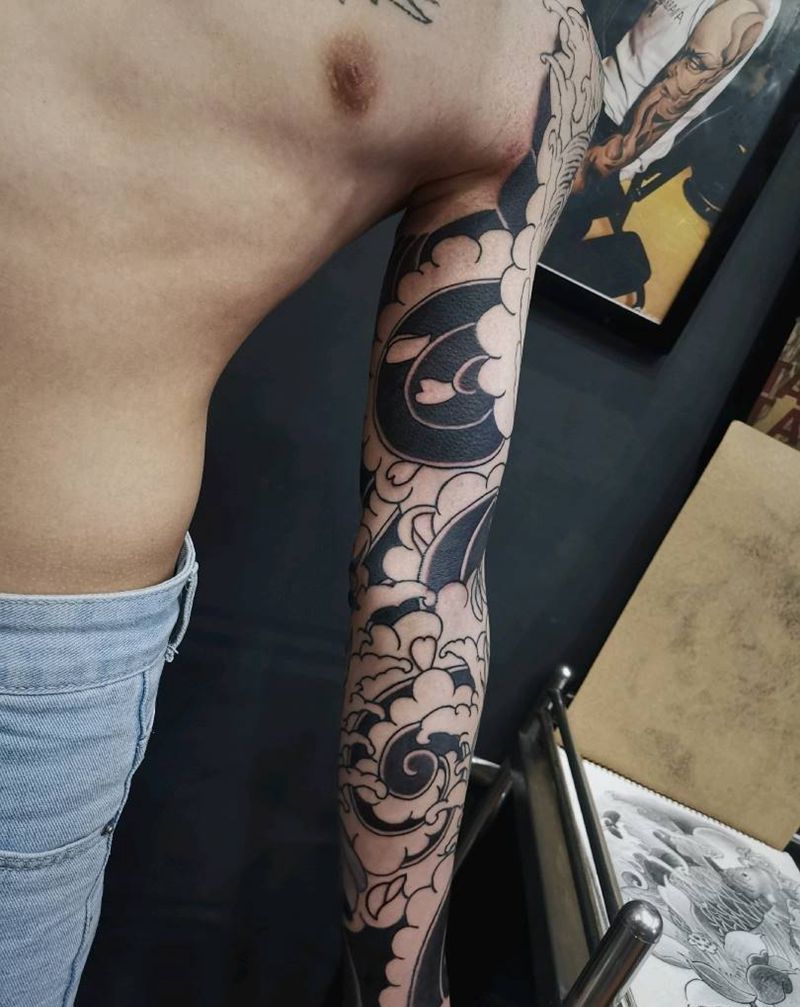 修改失败纹身未完成纹身图片_新老传统纹身图案