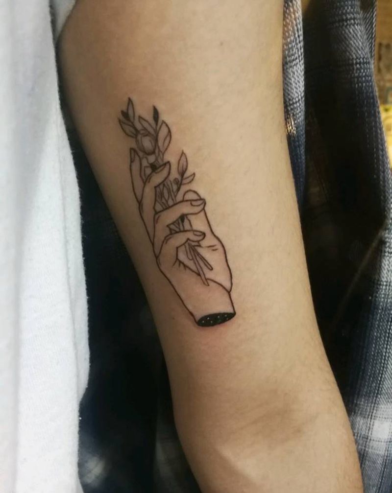 线条图纹身图片