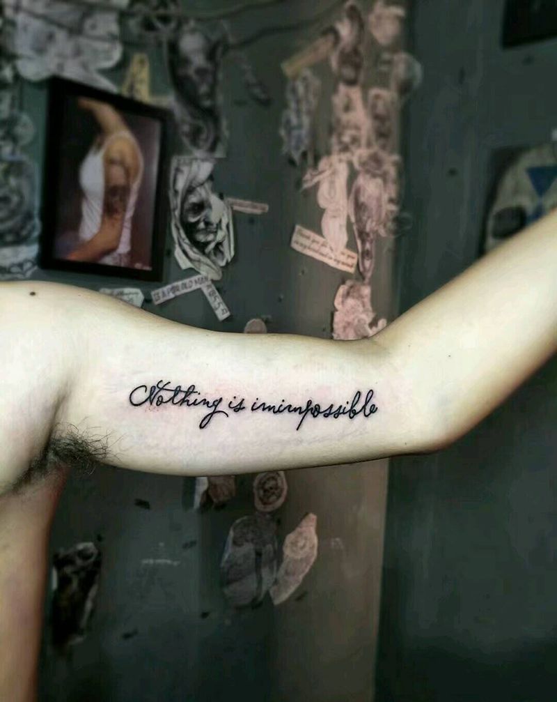 小英文纹身图片