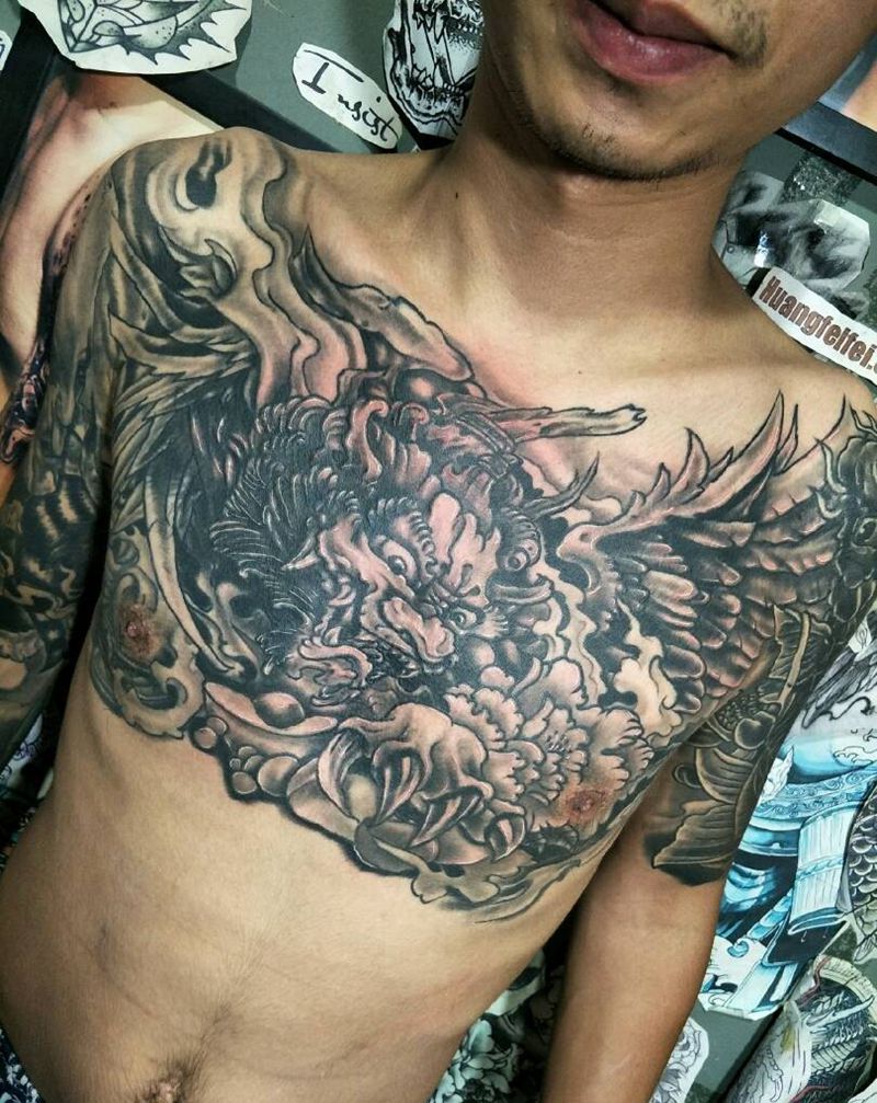 提白完成全程28小时纹身图片