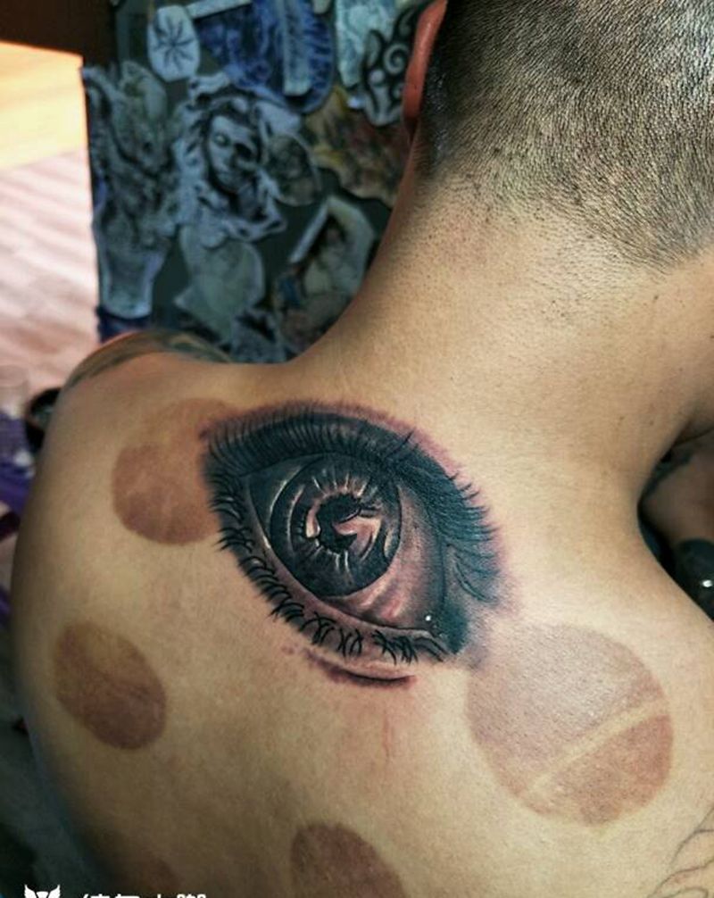 眼睛纹身图片