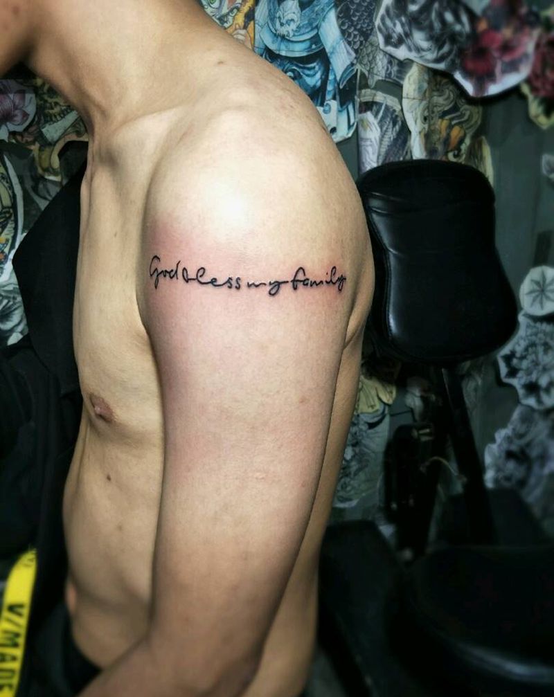 个性英文纹身图片