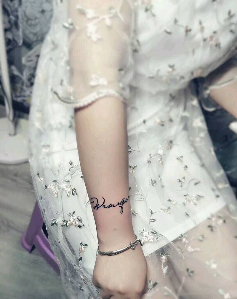 小英文纹身图片