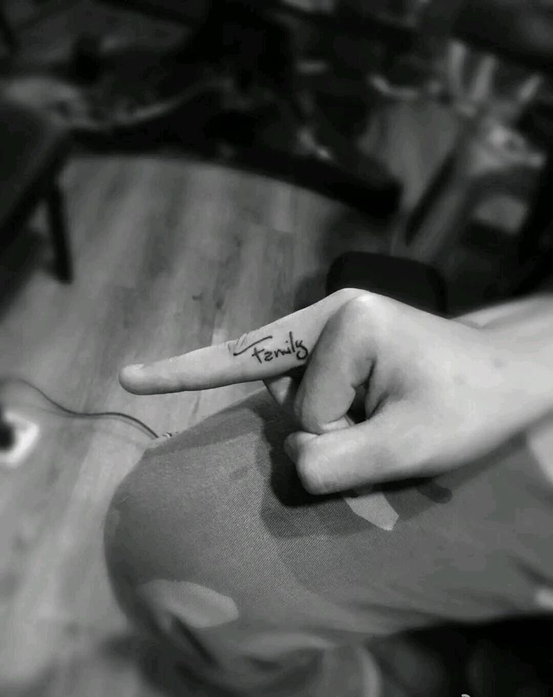 小英文纹身图片