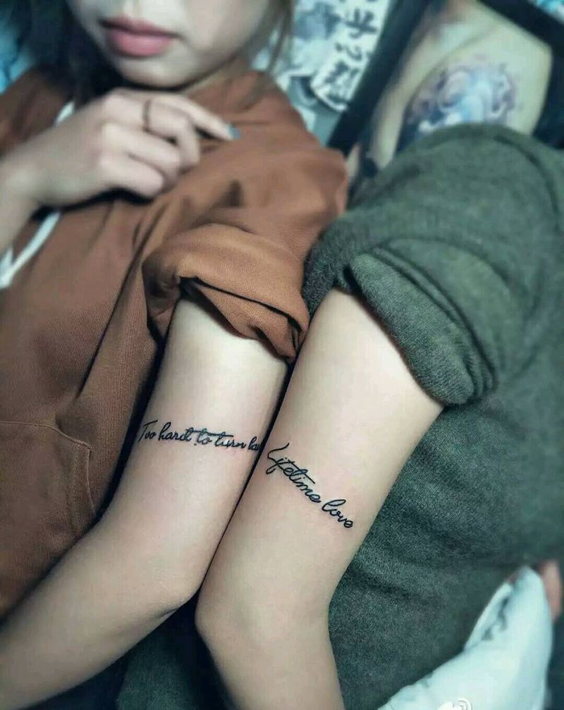 闺蜜纹身纹身图片