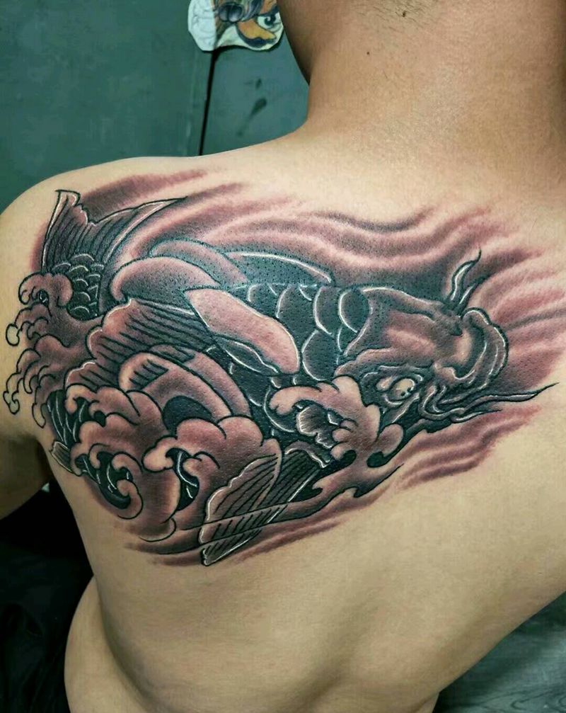 鲤鱼纹身图片