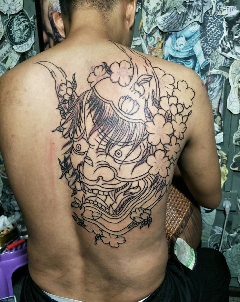 未完成纹身图片