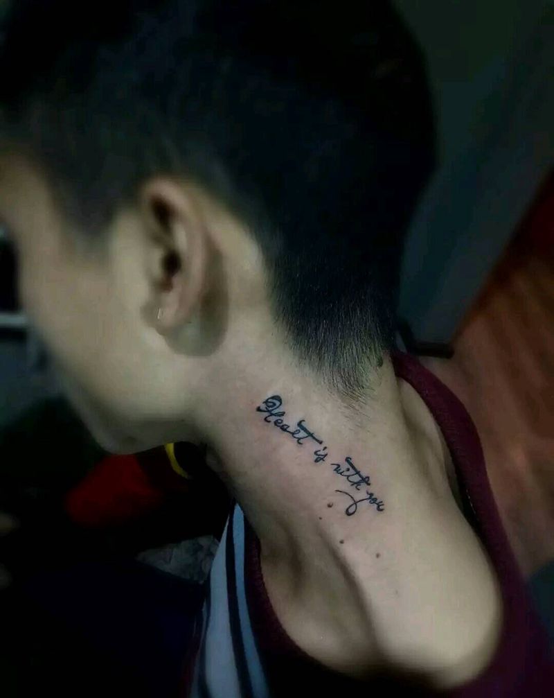 个性英文纹身图片