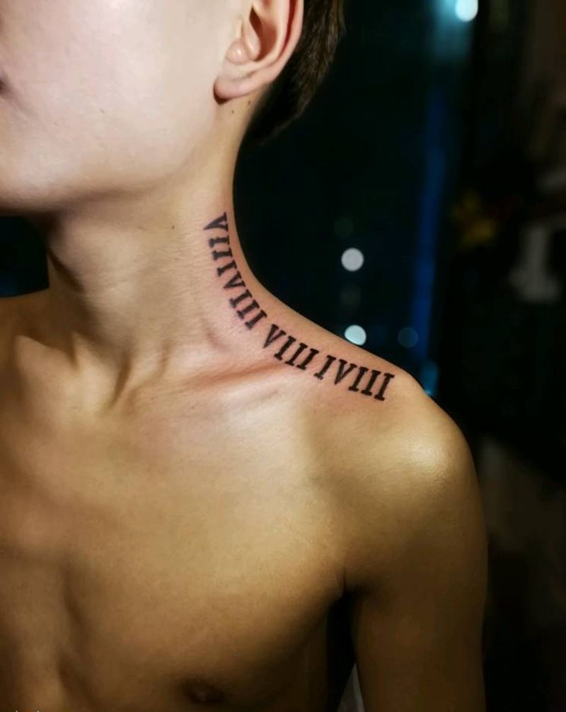 明星同款纹身图片