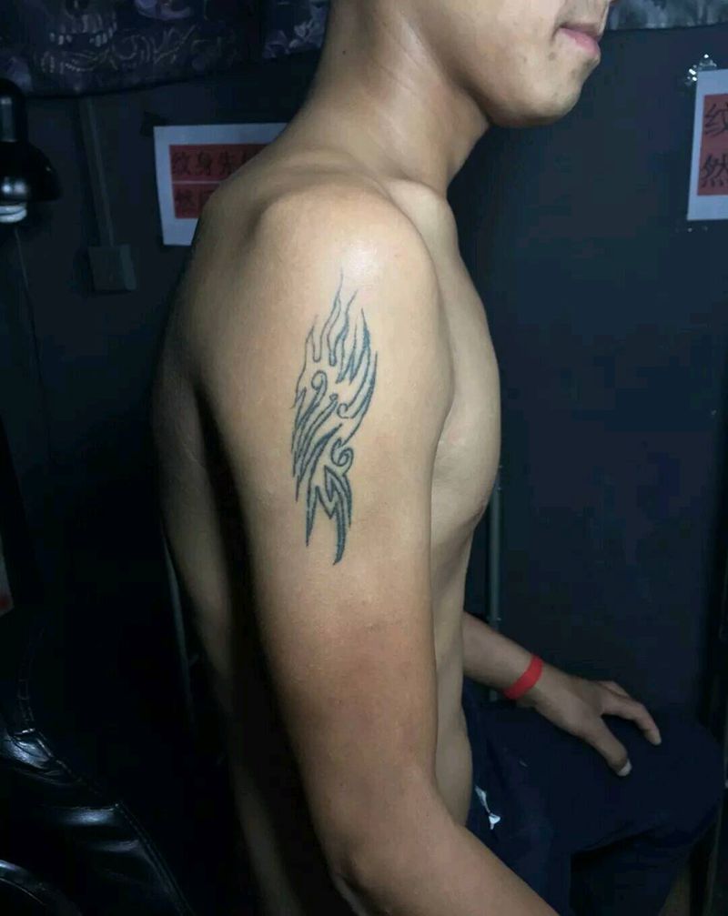 遮盖骷髅对付纹身图片