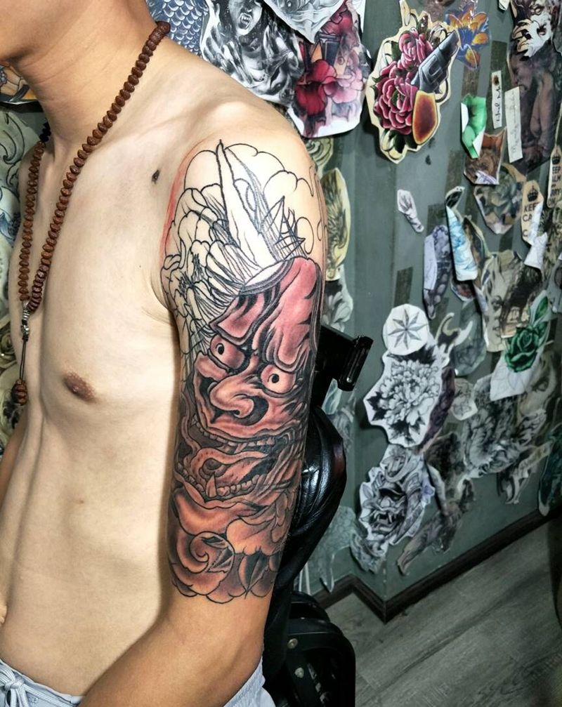 般若未完成纹身图片