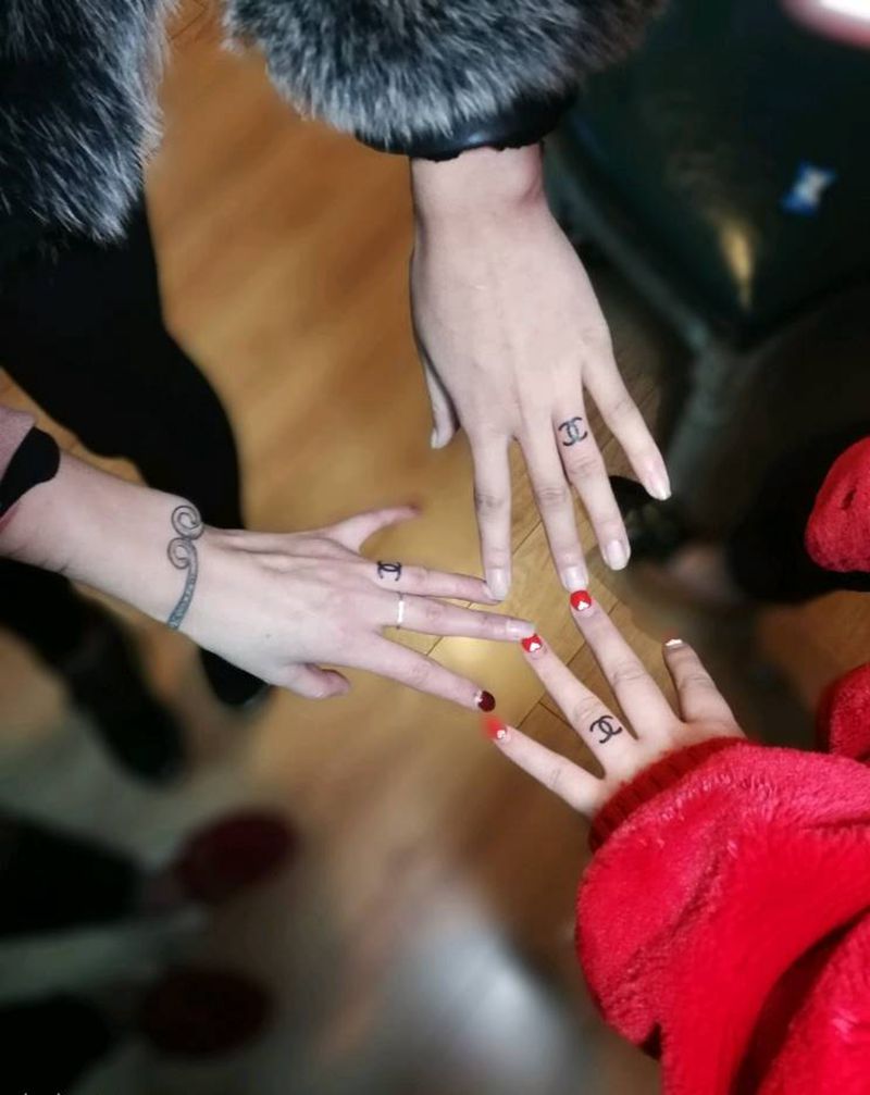 闺密纹身纹身图片