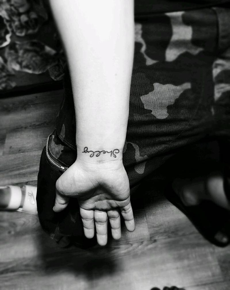 小英文纹身图片