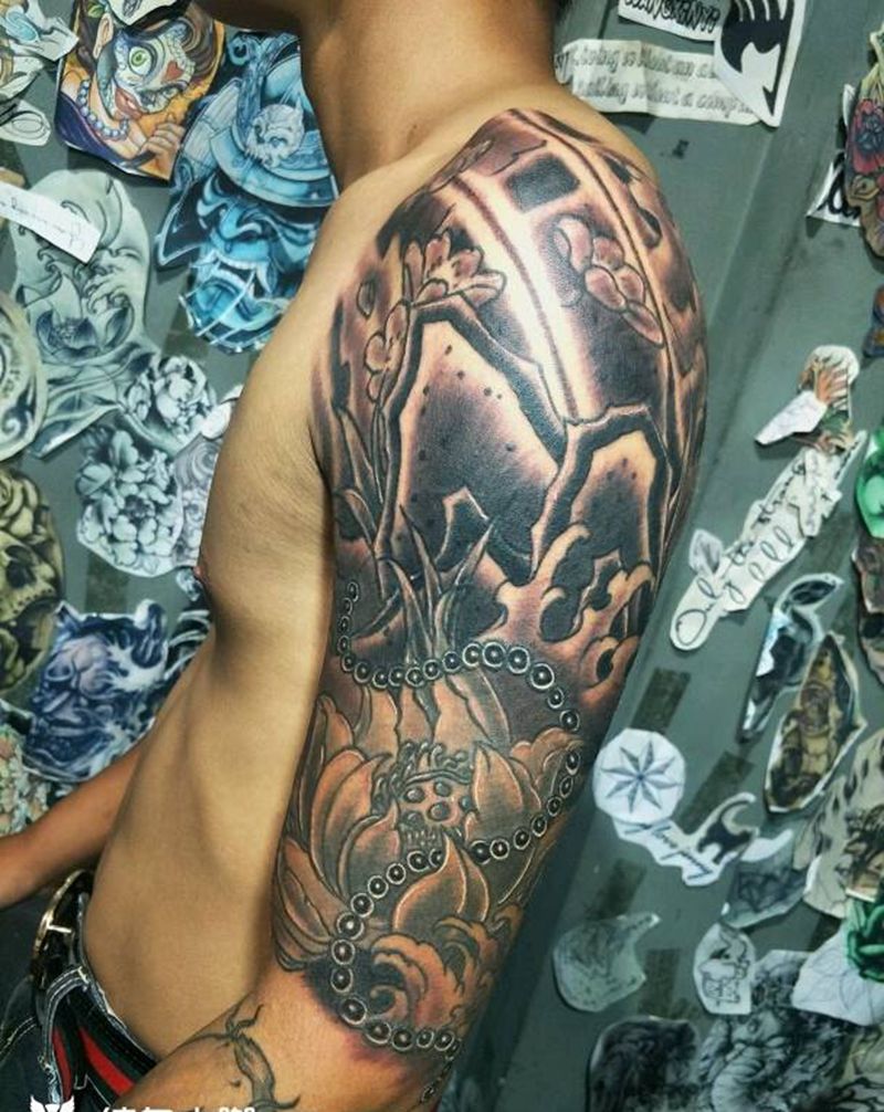 修改完成纹身图片