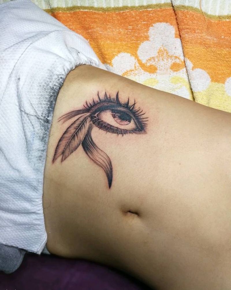 眼睛纹身图片