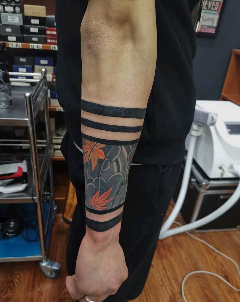 手腕完成纹身图片