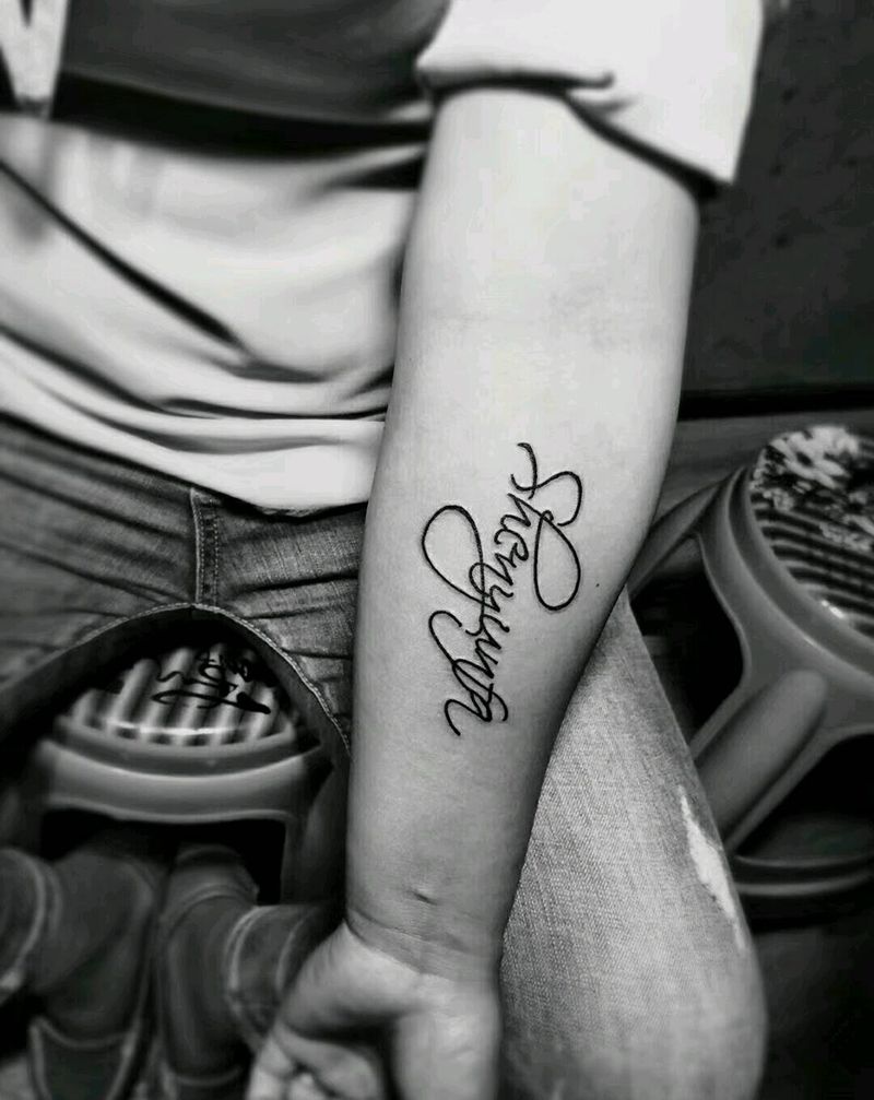 小英文纹身图片