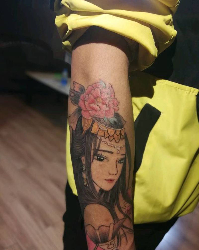 美女图纹身图片