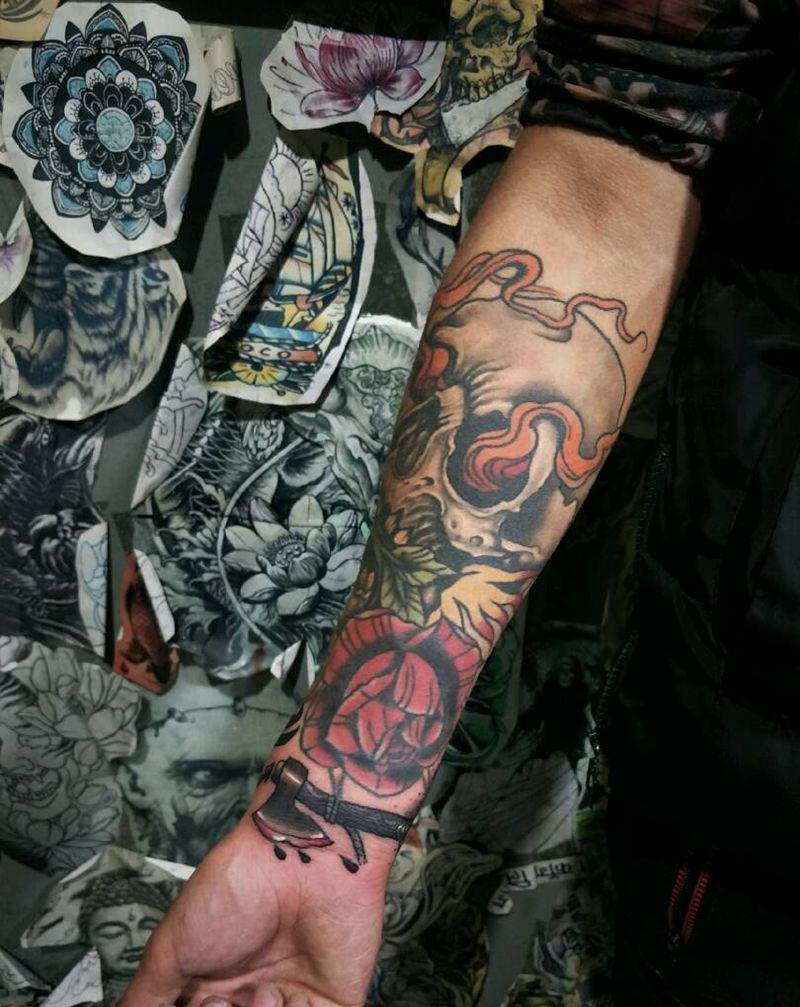 添加小图纹身图片