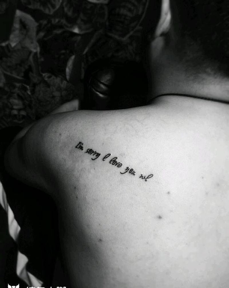 小英文纹身图片