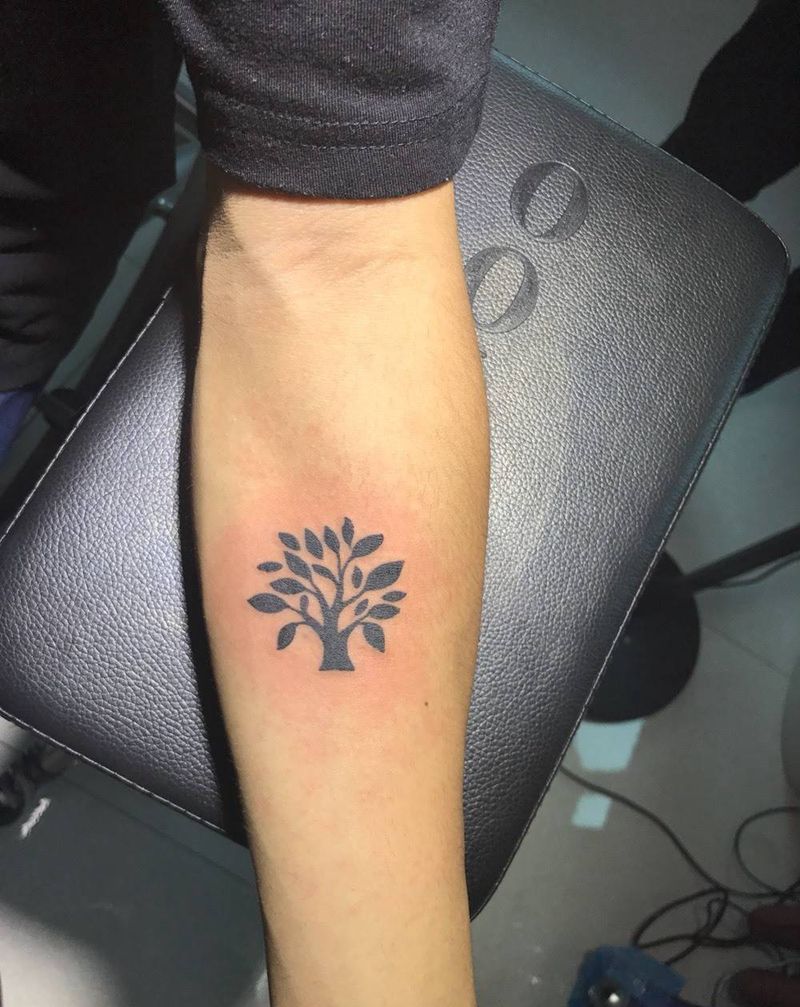 生命树纹身图片