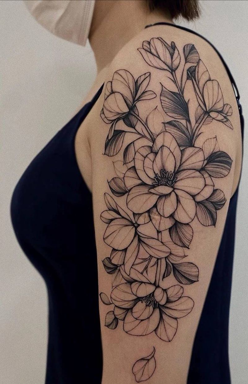 花纹身图片_手部新传统纹身图案