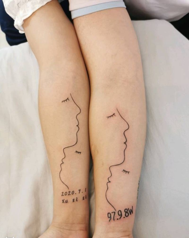 线条纹身图片_手臂手部纹身图案