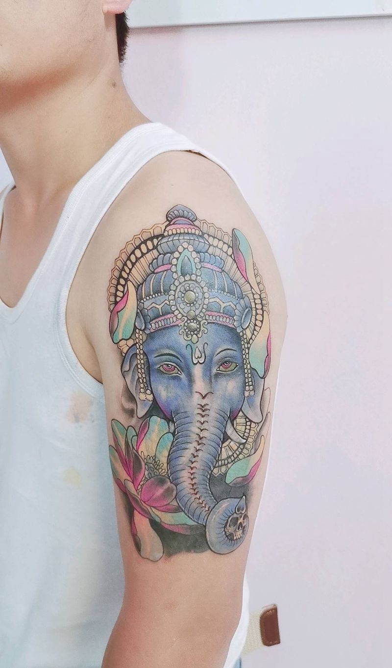 遮盖纹身图片_手臂手部新传统纹身图案