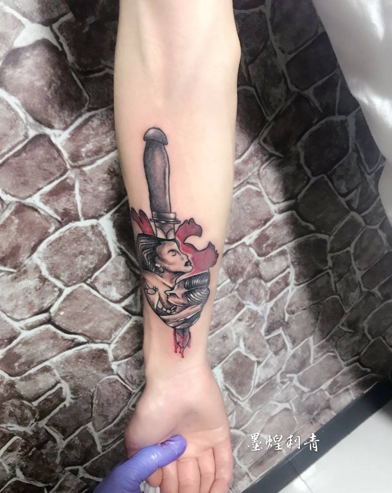 欧美风纹身图片