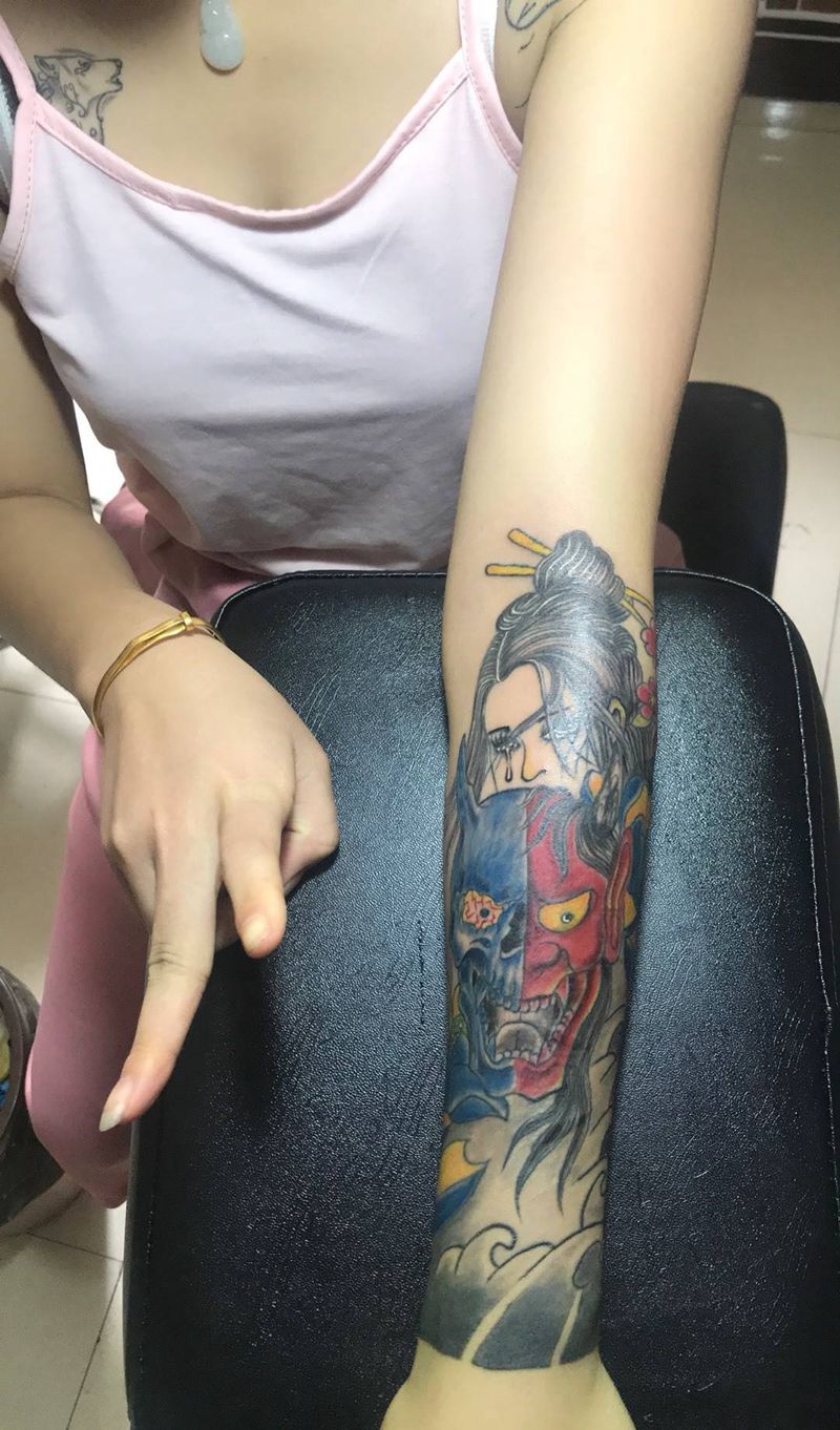 覆盖图，纹身图片