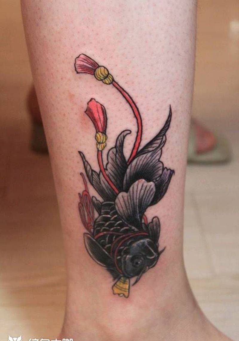 遮盖纹身纹身图片_脚部新传统纹身图案