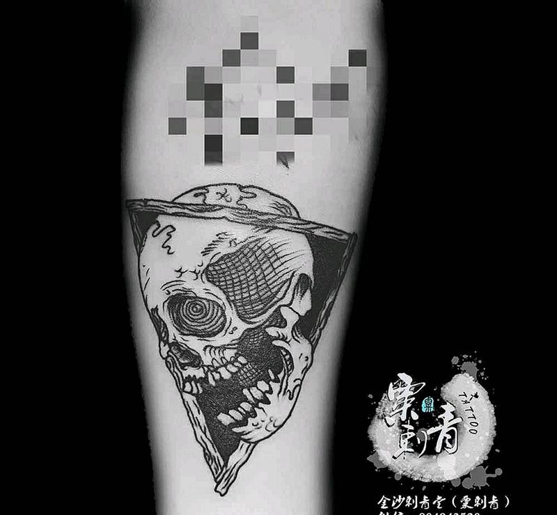 骷髅纹身图片